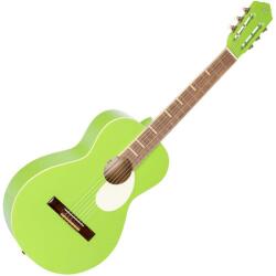 Ortega Guitars RGA-GAP 4/4 nylonhúros gitár - Zöld alma