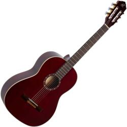 Ortega Guitars R131SN-WR Pro 4/4 klasszikus gitár vékony nyak - Borvörös