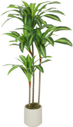 HOMCOM Arbore artificial Dracaena 120 cm cu ramuri flexibile - Verde | Aosom Romania (83C-194V00GN)