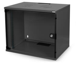 ASSMANN Unique DN-19 07-U 19" 7U 420x600x450mm üvegajtós szürke fali rack szekrény (DN-1907-U) - digital24