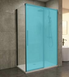 SAPHO GELCO LUXOR BLACK oldalfal, transzparent, matt fekete 90 (GU5680B)