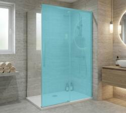 SAPHO GELCO LUXOR oldalfal, transzparent, króm 90 (GU5690CH)