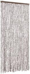 vidaXL tópszínű és fehér zsenília rovarfüggöny 90 x 200 cm 1.9 kg (377404VidaXL)