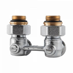 FIXTREND sarok golyóscsapblokk, 1/2" x G3/4" (FixTrend radiátorhoz) (82821500001) - kazanmarket