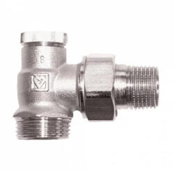 HERZ RL1 visszatérő radiátorszelep, sarok, 1/2" x G3/4 (1374801)
