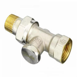 DANFOSS RLV-S 15 visszatérő radiátorszelep, egyenes, kvs=2.2, 1/2 (003L0124)