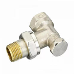 DANFOSS RLV-S 15 visszatérő radiátorszelep, sarok, kvs=2.2, 1/2 (003L0123)
