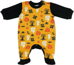Asti Halloween mintás hosszú ujjú baba rugdalózó