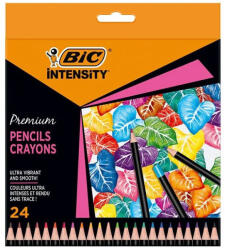 BIC Creioane colorate 24 culori intensity premium Bic (BC9678231)