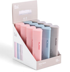 Deli Lipici stick 21g triunghiular nusign Deli - Set 12 (DLENS142)
