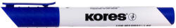 Kores Marker whiteboard albastru varf tesit Kores - Set 12 (KO20853)