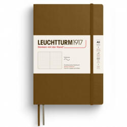 Leuchtturm Caiet a5 punctat coperta flexibila maro scortisoara Leuchtturm (LT372211)