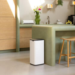 Brabantia Szemétgyűjtő Brabantia Bo Touch 1010121, 30 L, Lágy és csendes nyitás, Nagy nyílás, Fehér (BR236945)
