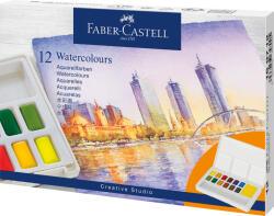 Faber-Castell Acuarele 12 culori creative studio Faber-castell (FC169712)