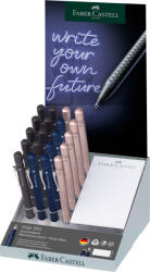Faber-Castell Display 20 buc creion mecanic 0.7mm diverse culori grip 2011 faber castell (FC131220)