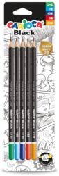 CARIOCA Set creioane grafit CARIOCA 2H, H, HB, B, 2B, Negru (SD-CRE049)
