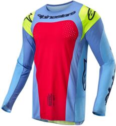 Alpinestars TECHSTAR OCURI, világoskék/fluo sárga/piros, 2024, L (M170-0236-L)