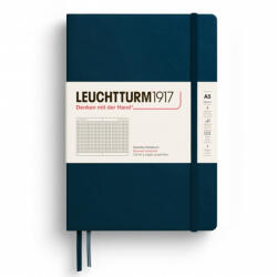 Leuchtturm Caiet a5 aritmetica coperta rigida albastru marin Leuchtturm (LT372191)