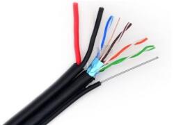 Alien Cablu retea FTP CAT5e, cupru si aluminiu, 305m, negru, Alien FTPCCA305-SUFA+POW-ALIEN (FTPCCA305-SUFA+POW-ALIEN)