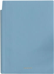 Deli Caiet birou a5 112 file 80g dictando coperta piele albastru n141l Deli (DLEN141LBL)
