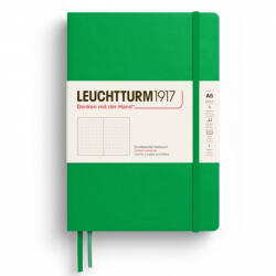 Leuchtturm Caiet a5 punctat coperta rigida verde primavaratic Leuchtturm (LT372193)