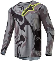 Alpinestars RACER TACTICAL, szürke terepmintás/fluo sárga/fekete, 2024, M (M170-0203-M)