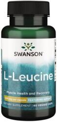 Swanson L-Leucine, 500 mg, 60 capsule vegetale, Swanson