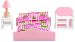 Kruzzel Set Kruzzel - Mobilier casuta pentru papusi, roz (KRU9413) Casuta papusi