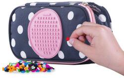 PIXIE CREW penar pentru studenți albastru cu puncte albe (OLP1009PXA-14-84) Penar