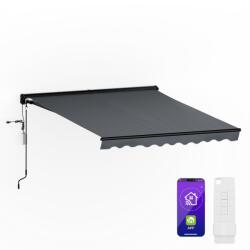Blumfeldt CloudShade Markiză, Control inteligent, Protecție UV, Montare pe perete (PG1CloudSHC295x25DG) (PG1CloudSHC295x25DG)