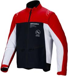 Alpinestars LITE-DURA SOFTSHELL, fekete/piros/fehér, 2025, M (M100-1090-M)