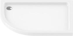 New Trendy Maxima cădiță de duș semirotundă 120x85 cm alb B-0239(P) (B0239P)