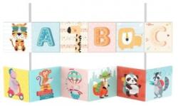 Raya Toys Cărticică moale pentru bebeluși Raya Toys - ABC Animale (503123064)