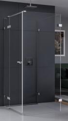 NEW TRENDY Eventa cabină de duș 90x90 cm pătrat crom luciu/sticlă transparentă EXK-0202 (EXK0202)