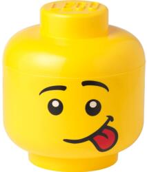 LEGO® Room Copenhagen LEGO Storage Head "Silly", large, storage box (yellow) (40320814)