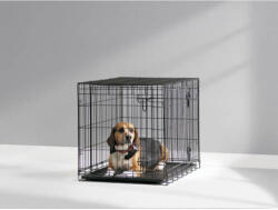 Savic Dog Cottage - ketrec (fekete) kutyák részére (91x57x62cm) (A3313-0011)