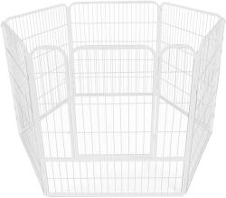 SPRINGOS összecsukható Kennel 184x94x100cm - Fehér (PA1004)