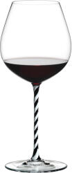 Riedel Чаша Old World Pinot Noir Black and White Twisted Fatto a Mano Riedel (RD490007BWT)