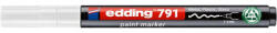 edding Lakkmarker, 1-2 mm, PCR, EDDING "791", fehér (TED791FHPCR) - fapadospatron