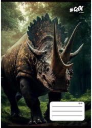 Victoria Füzet, tűzött, A5, vonalas, 32 lap, 3. osztály, COOL BY VICTORIA, "Jurassic", "12-32 (ISVFC63) - fapadospatron