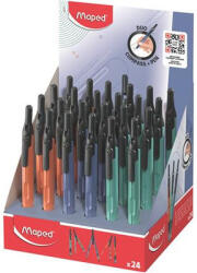 Maped Körző display, heggyel, 2in1, ceruzává alakítható, MAPED „Compass Pen, vegyes színek (szín nem választható) 24 db (IMA198701)