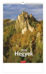 TopTimer Naptár, fali, TOPTIMER "Hegyek" 1 db (NKT09402U)