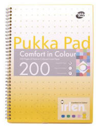 Pukka Pad Spirálfüzet, A4, vonalas, 100 lap, PUKKA PAD "Irlen Jotta Gold (PUPRIJA4G) - fapadospatron