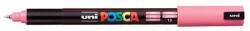 uni Dekormarker, 0, 7 mm, UNI "Posca PC-1MR", rózsaszín (TUPC1MRR)