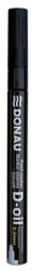 DONAU Lakkmarker, 2, 2 mm, S, DONAU "D-oil", fekete (D7366FK) - fapadospatron