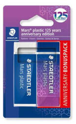 STAEDTLER Radír, STAEDTLER "Mars® Plastic 526, 125 years", kék-lila (TS52650MABK2) - fapadospatron
