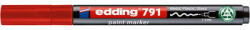edding Lakkmarker, 1-2 mm, PCR, EDDING "791", piros (TED791PPCR) - fapadospatron