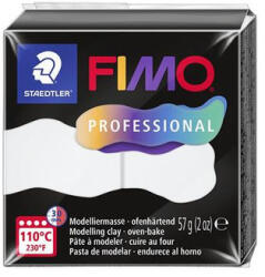 FIMO Gyurma, 57 g, égethető, FIMO "Professional", fehér (FM80400) - fapadospatron