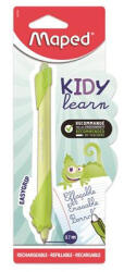 Maped Írástanuló rollertoll, 0, 7 mm, radírozható, MAPED "KIDY Learn MAGIC", kaméleon, zöld (IMA229700) - fapadospatron