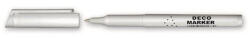 GRANIT Dekormarker, 1 mm, kúpos, GRANIT "M850", fehér (TGM850FE) - fapadospatron